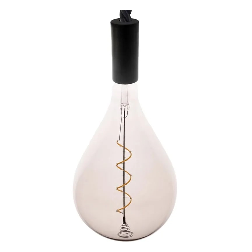 LED-Glühbirne FILAMENT SPIRAL SMOKE A165 E27/4W/230V 2000K