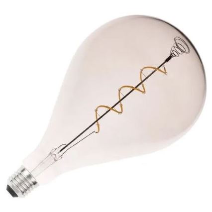 LED-Glühbirne FILAMENT SPIRAL SMOKE A165 E27/4W/230V 2000K