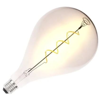 LED-Glühbirne FILAMENT SPIRAL SMOKE A165 E27/4W/230V 2000K