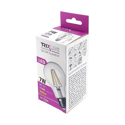 LED Glühbirne FILAMENT VINTAGE A60 E27/7W/230V 2700K