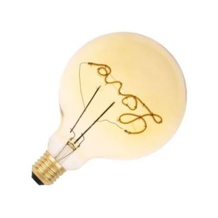 LED-Glühbirne FILAMENT VINTAGE LOVE G125 E27/2W/230V 2000K