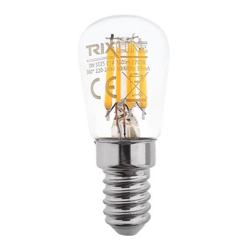 LED Glühbirne FILAMENT VINTAGE ST25 E14/3W/230V 2700K