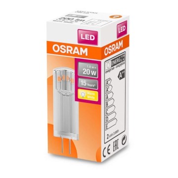 LED Glühbirne G4/1,8W/12V 2700K - Osram
