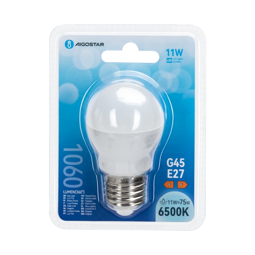LED-Glühbirne G45 E27/11W/230V 6500K - Aigostar