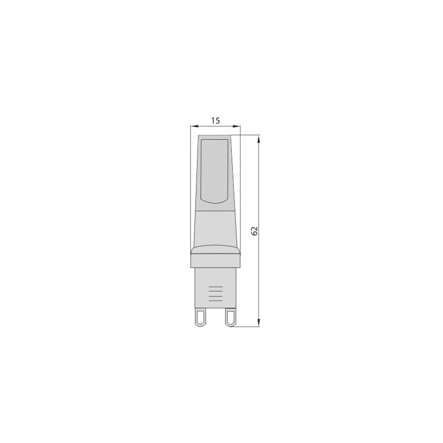 LED Glühbirne G9/4W/230V 3000K