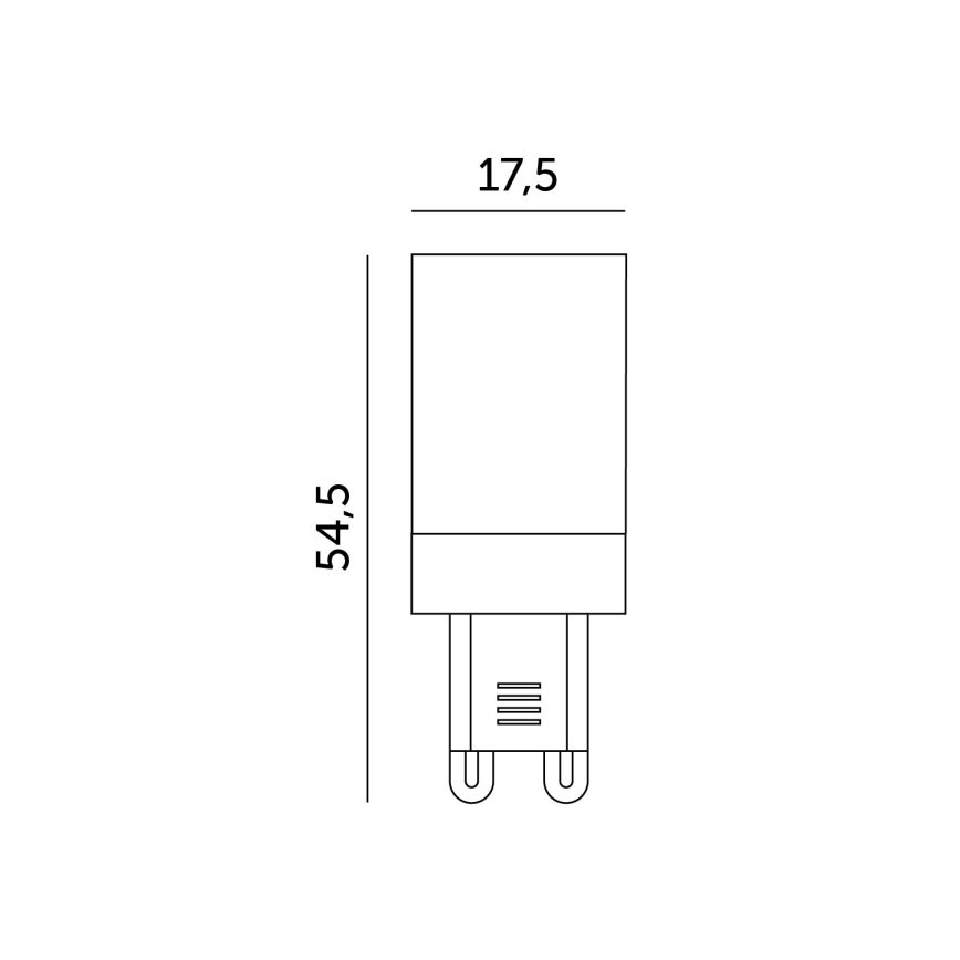 LED Glühbirne G9/4W/230V 6000K