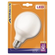 LED-Glühbirne G95 E27/8,5W/230V 2700K - Attralux