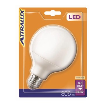 LED-Glühbirne G95 E27/8,5W/230V 2700K - Attralux