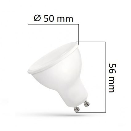 LED Glühbirne GU10/6W/230V 4000K