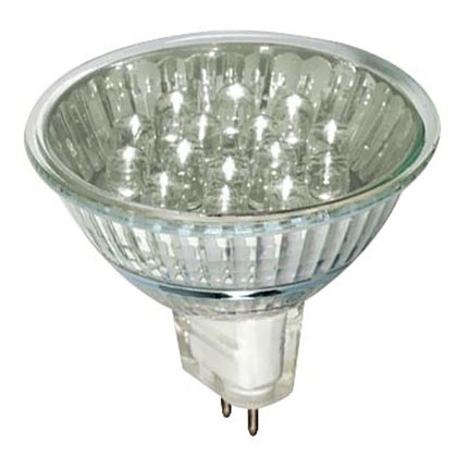 LED Glühbirne GU5,3/MR16/1W/12V blau - Paulmann 28005