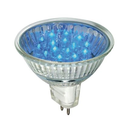 LED Glühbirne GU5,3/MR16/1W/12V blau - Paulmann 28005