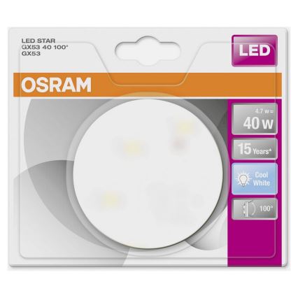 LED Glühbirne GX53/6W/230V 4000K - Osram