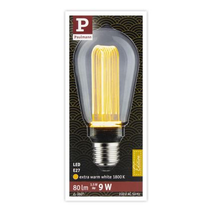 LED Glühbirne INNER ST64 E27/3,5W/230V 1800K - Paulmann 28880