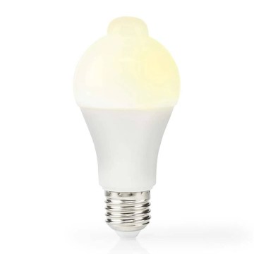 LED-Glühbirne mit Bewegungs- und Dämmerungssensor A60 E27/4,9W/230V 3000K