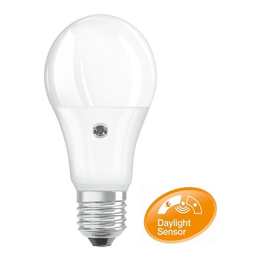 LED Glühbirne mit Sensor E27/8,5W/230V 2700K - Osram