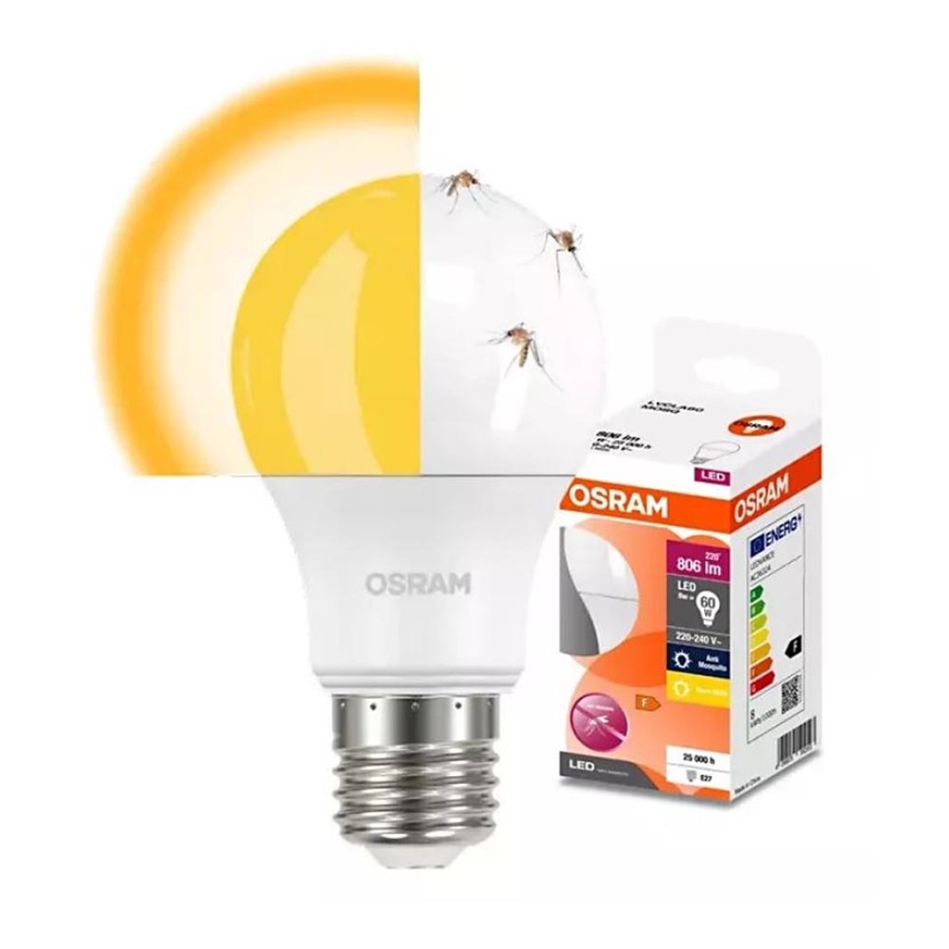 LED-Glühbirne MOSQUITO A60 E27/8W/230V 2700K - Osram