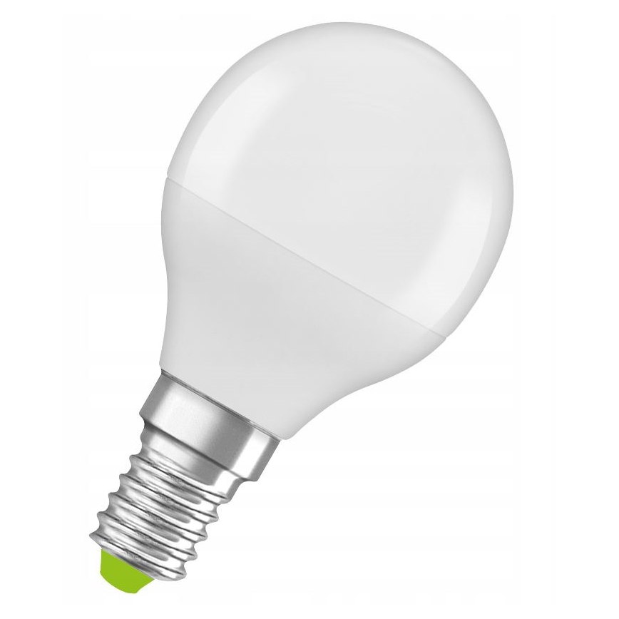 LED-Glühbirne aus recyceltem Kunststoff P45 E14/4,9W/230V 4000K - Osram