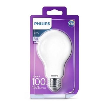 LED-Glühbirne Philips A67 E27/11,5W/230V 4000K