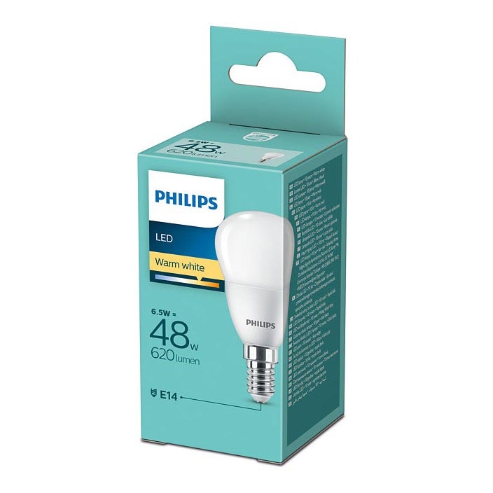 LED-Glühbirne Philips E14/6,5W/230V 2700K