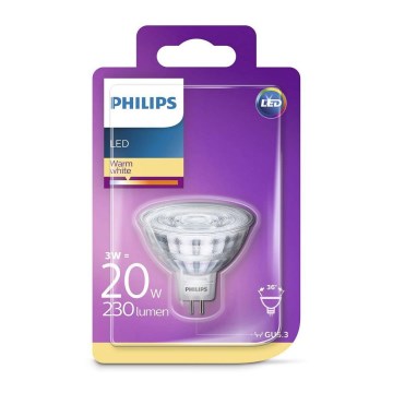 LED-Glühbirne Philips GU5.3/3W/12V 2700K