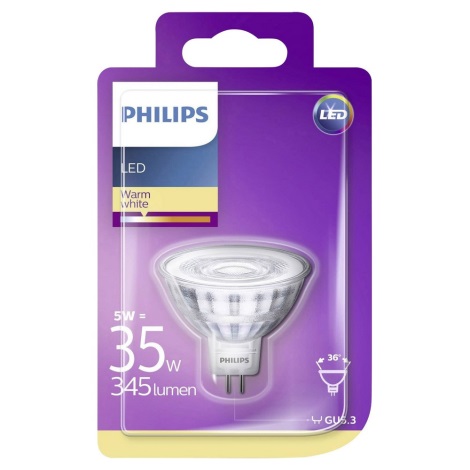 LED-Glühbirne Philips GU5.3/5W/12V 2700K