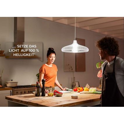 LED Glühbirne Philips Hue WHITE E67 E27/15,5W/230V