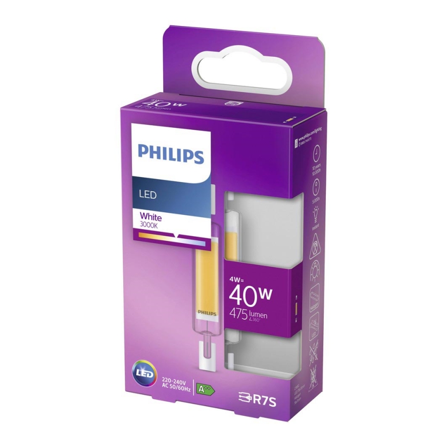 LED-Glühbirne Philips R7s/4W/230V 3000K 78 mm