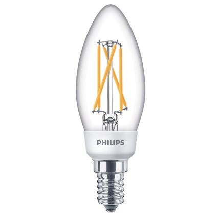 LED-Glühbirne Philips SCENE SWITCH VINTAGE E14/5W/230V 2200K-2700K