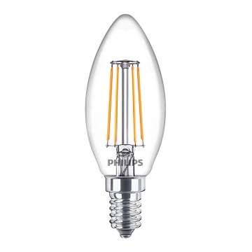 LED-Glühbirne Philips VINTAGE B35 E14/4,3W/230V 2700K