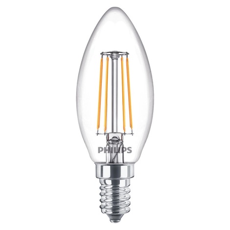 LED-Glühbirne Philips VINTAGE B35 E14/4,3W/230V 2700K