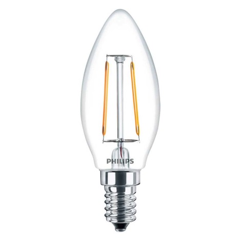 LED Glühbirne Philips VINTAGE E14/2,3W/230V 2700K