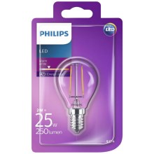 LED Glühbirne Philips VINTAGE E14/2W/230V 2700K