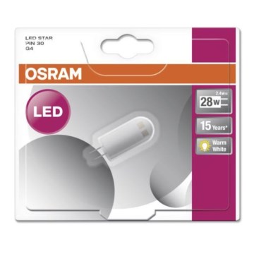 LED Glühbirne PIN G4/2,4W/12V 2700K - Osram