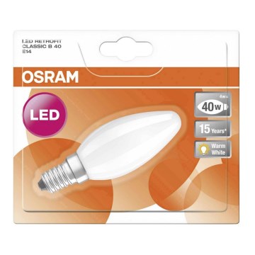 LED Glühbirne RETROFIT B40 E14/4W/230V 2700K - Osram