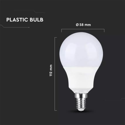 LED Glühbirne SAMSUNG CHIP A60 E14/9W/230V 3000K