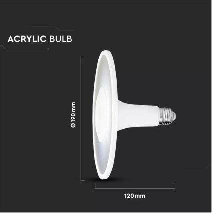 LED-Glühbirne SAMSUNG CHIP UFO E27/11W/230V 4000K