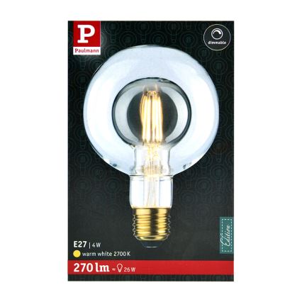 LED Glühbirne SHAPE G95 E27/4W/230V 2700K - Paulmann 28766