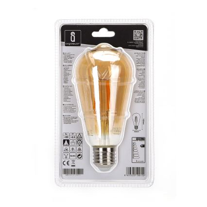 LED Glühbirne ST64 E27/6W/230V 2200K - Aigostar