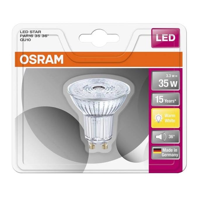 LED Glühbirne STAR GU10/3W/230V 2700K - Osram