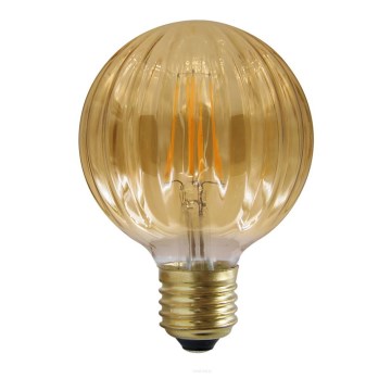 LED-Glühbirne VINTAGE AMBER E27/4W/230V G100 2700K