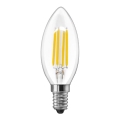 LED Glühbirne VINTAGE C35 E14/6W/230V 3000K – BRILAGI