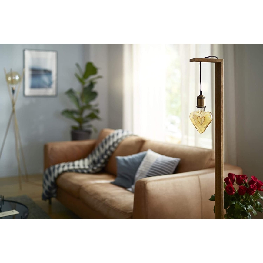 LED-Glühbirne VINTAGE Philips E27/2,3W/230V 2000K