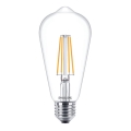 LED-Glühbirne VINTAGE Philips ST64 E27/7W/230V 2700K