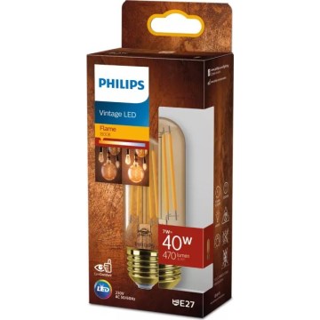 LED-Glühbirne VINTAGE Philips T32 E27/7W/230V 1800K