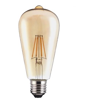 LED Glühbirne VINTAGE ST64 E27/6W/230V 2400K
