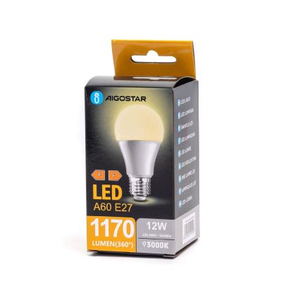 LED-Glühlampe A60 E27/12W/230V 3000K - Aigostar