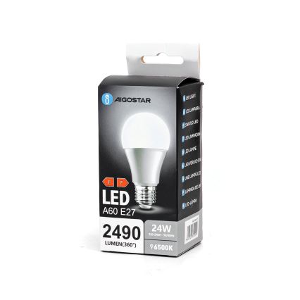 LED-Glühlampe A60 E27/24W/230V 6500K - Aigostar