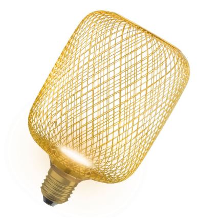 LED-Glühlampe DECOR FLAT E27/3,5W/230V 2700K golden - Osram