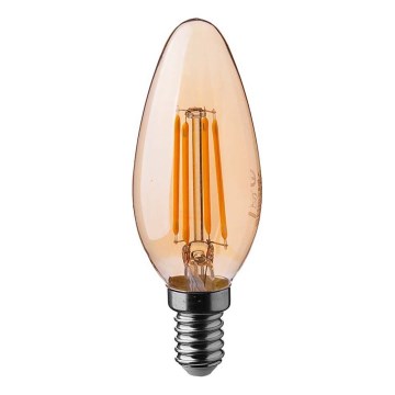 LED-Glühlampe FILAMENT AMBER E14/4W/230V 2200K