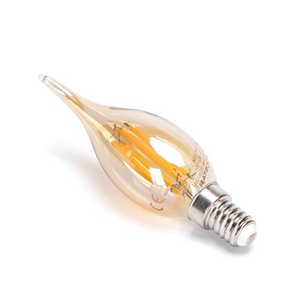 LED-Glühlampe FILAMENT C35 E14/4W/230V 2200K - Aigostar